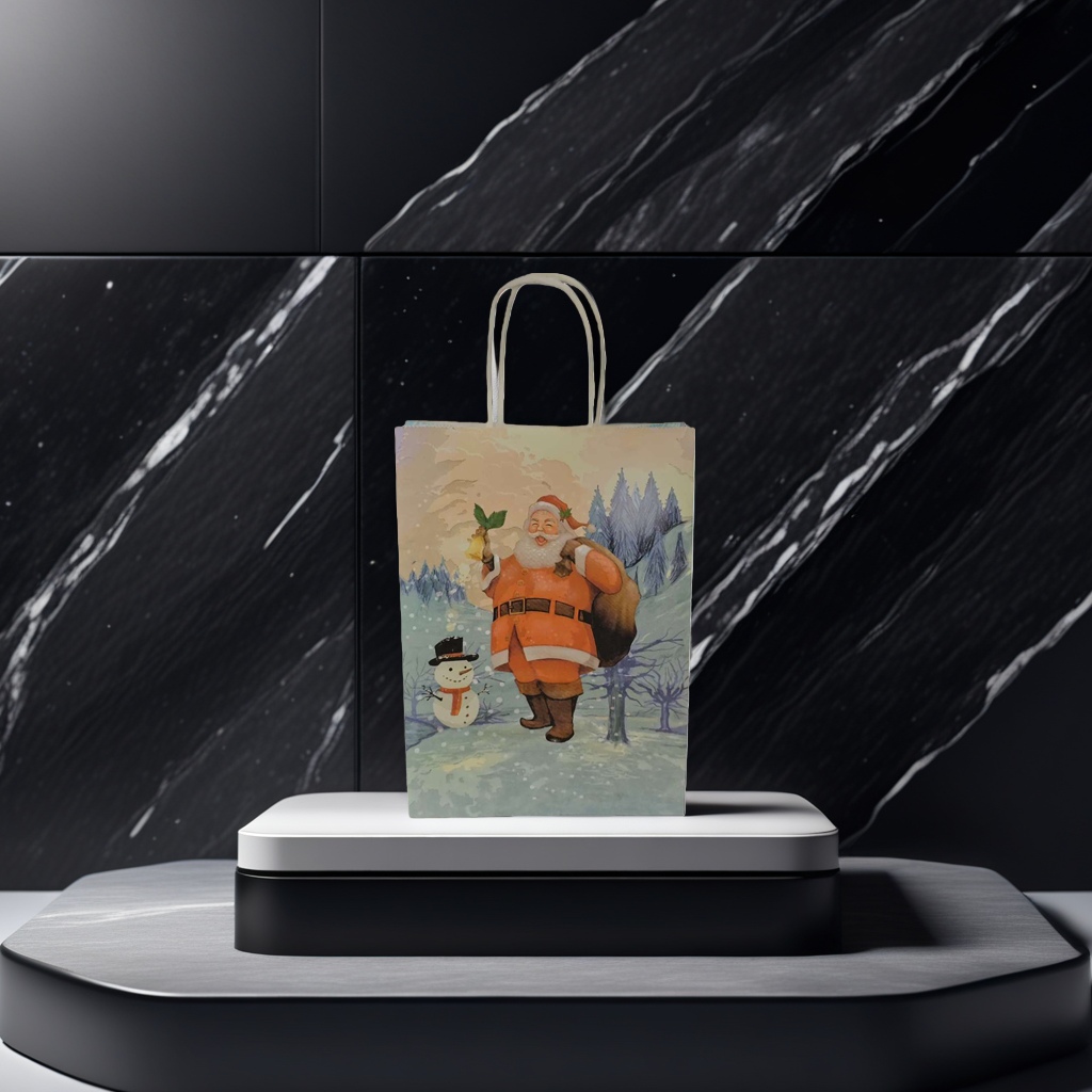Christmas-themed gift bags are the best choice for gifting packaging bags and festive decorative items. 101444894 details Picture