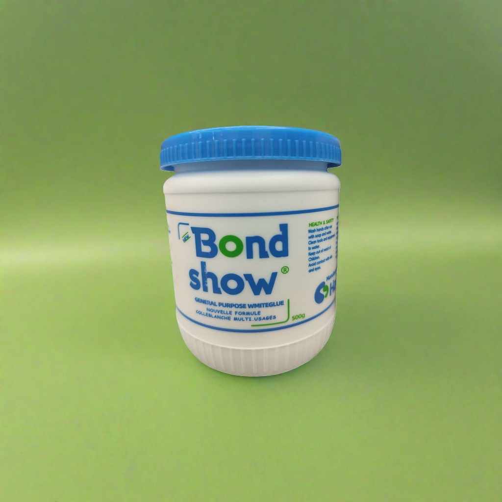 白色塑料瓶装胶水Bond show通用白胶细节图