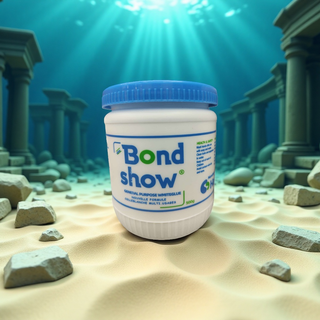 白色塑料瓶装胶水Bond show通用白胶
