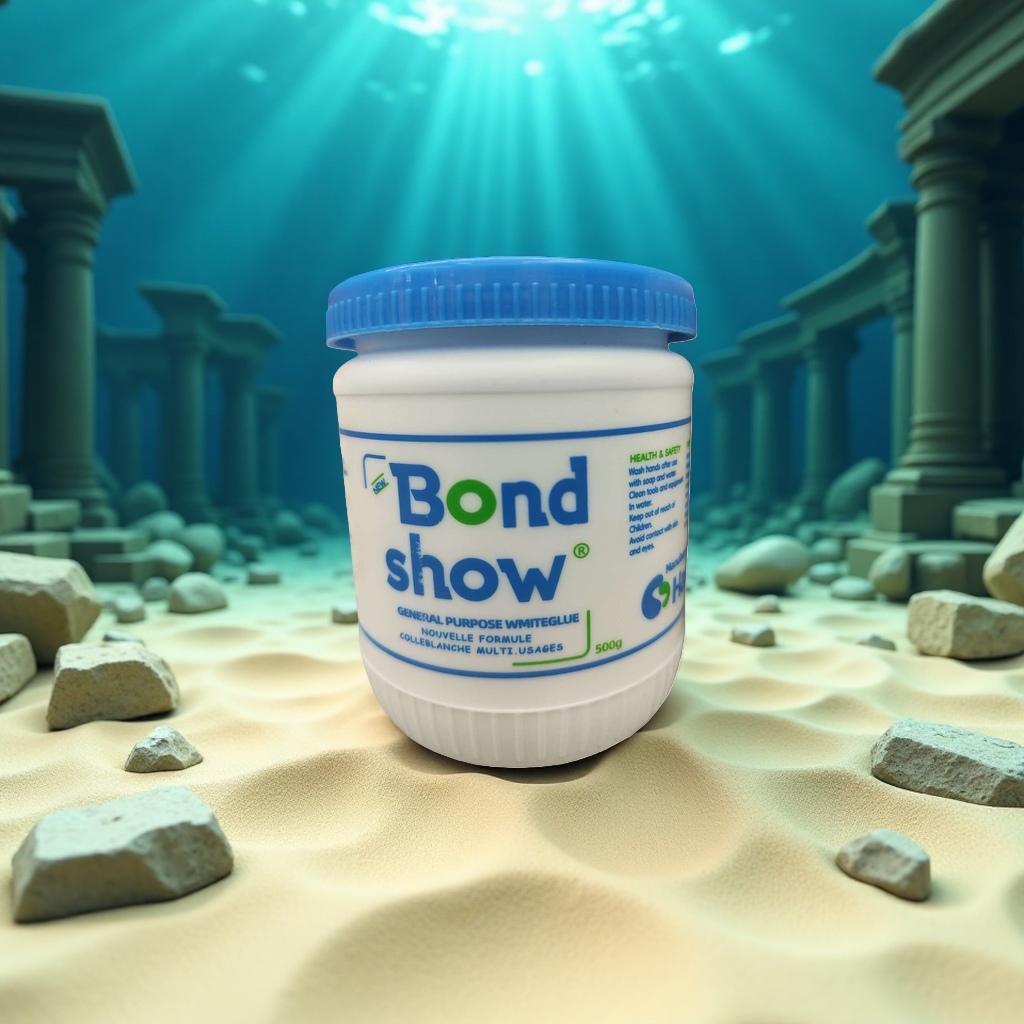 白色塑料瓶装Bond show通用白胶强力粘合无毒环保家庭办公用