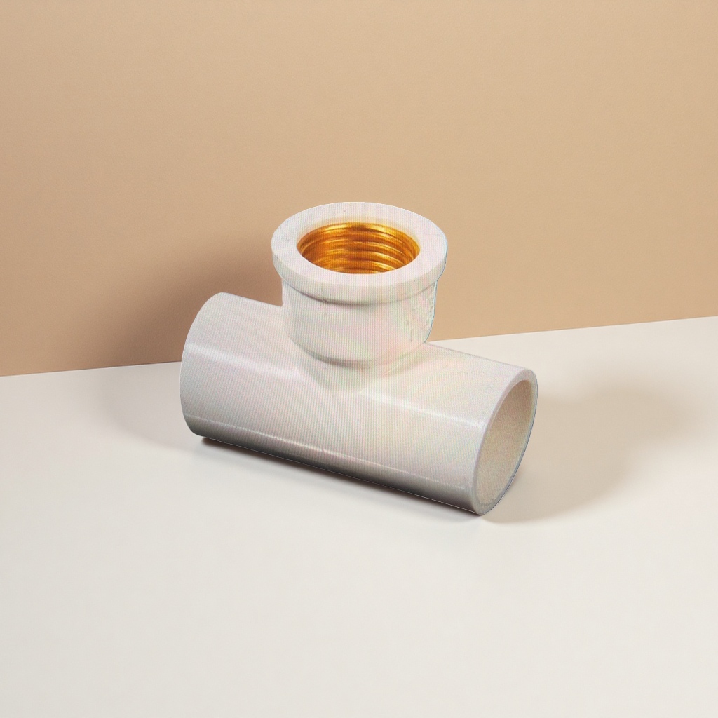 白色三通管件不锈钢304直通连接器工业用管路配件