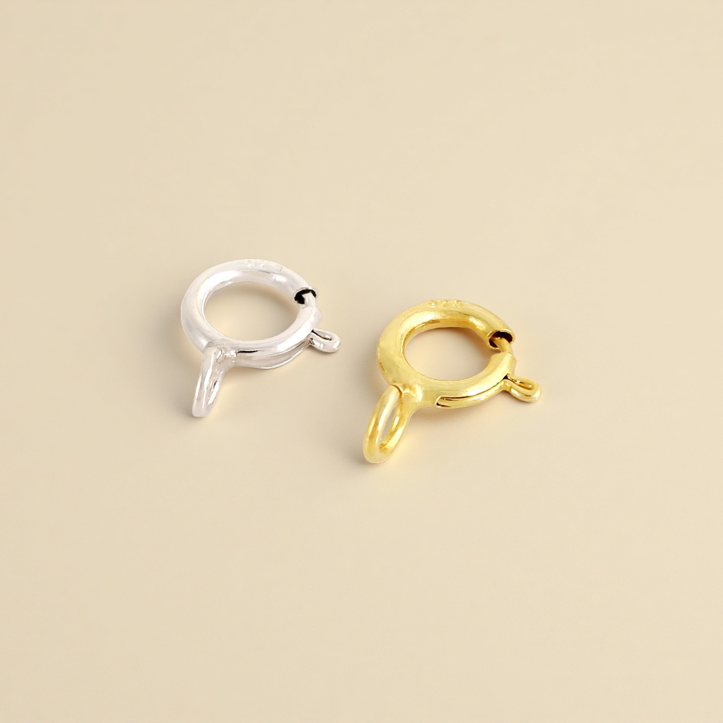 DIY jewelry accessory S925 silver spring buckle Application Scenario