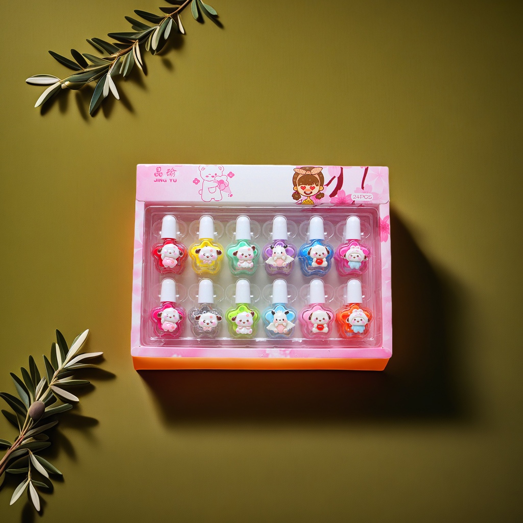 12-color full package nail polish and nail art tool combination set Specification image