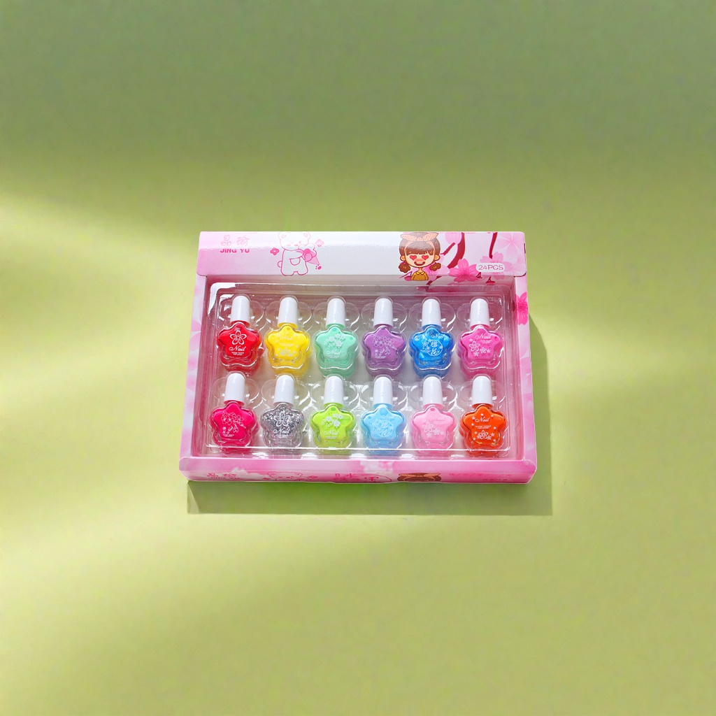 12-color full package nail polish and nail art tool combination set details Picture