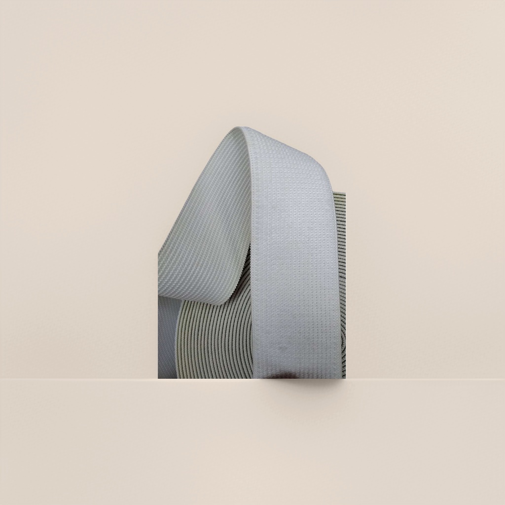 White fabric tape details Picture
