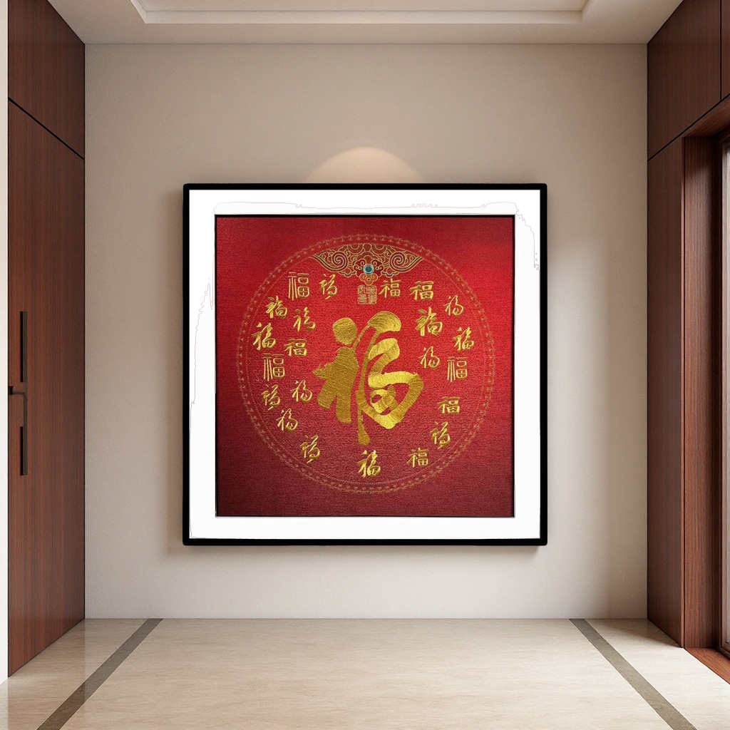 刺绣织绣工艺品实物图