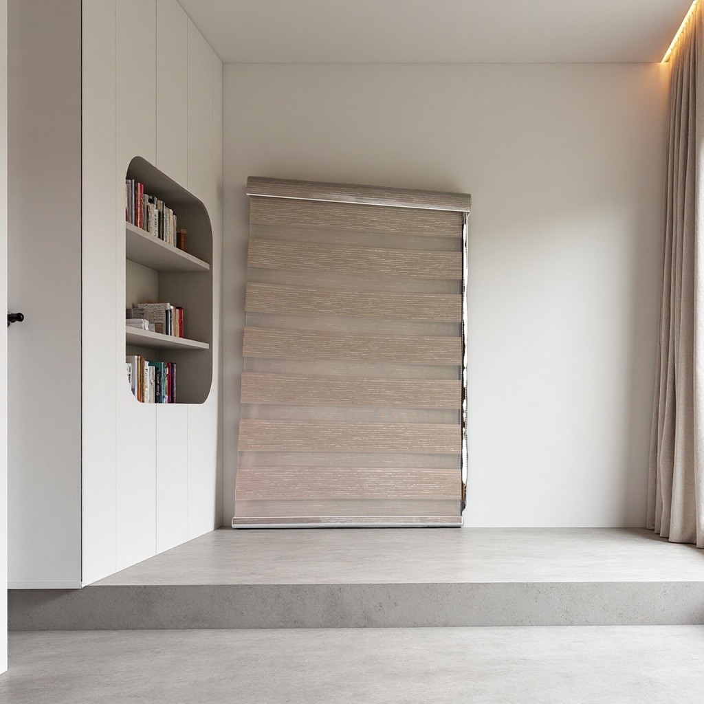Roller blinds are simple and light-blocking for living rooms and bedrooms. Modern and breathable blinds