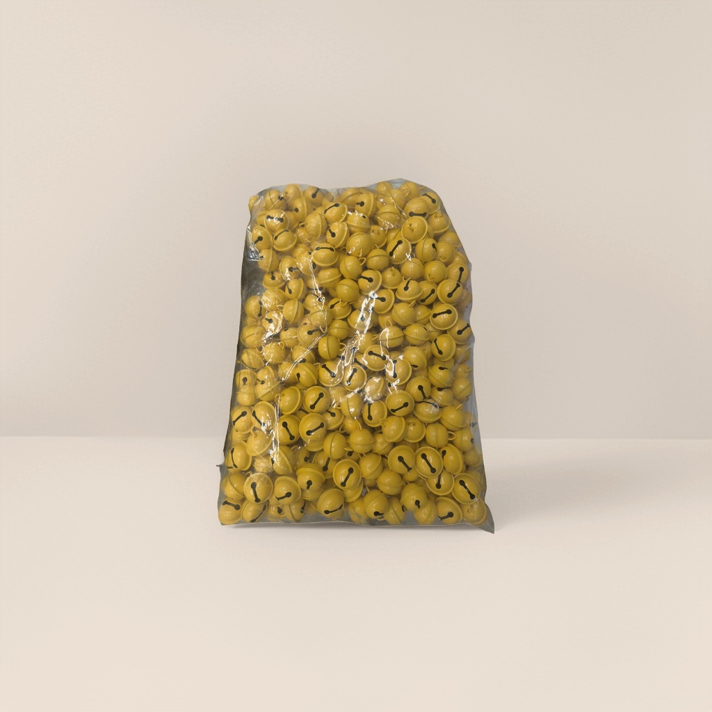 Yellow bell decorative pendant, a festive atmosphere home decoration details Picture