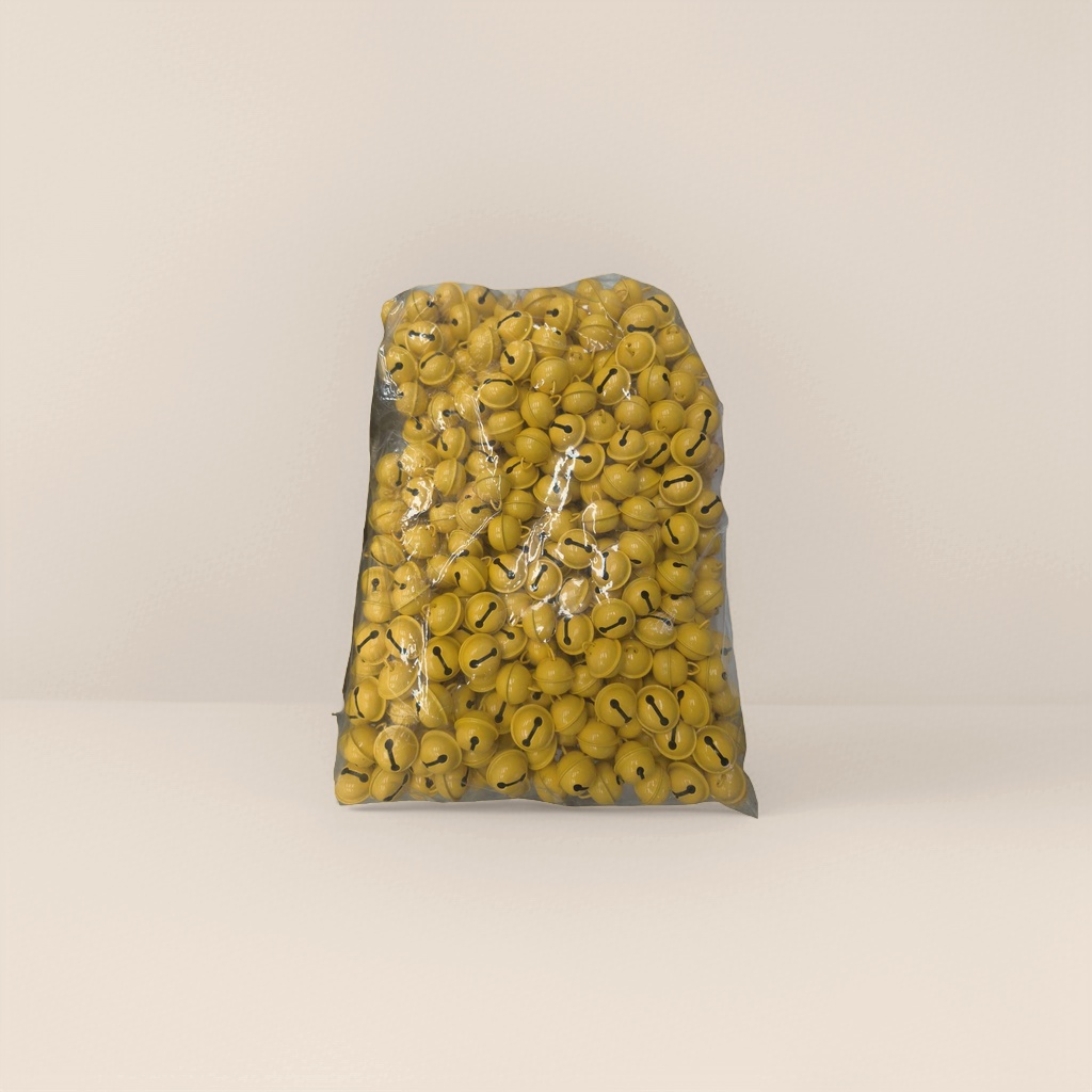 Yellow bell decorative pendant, a festive atmosphere home decoration