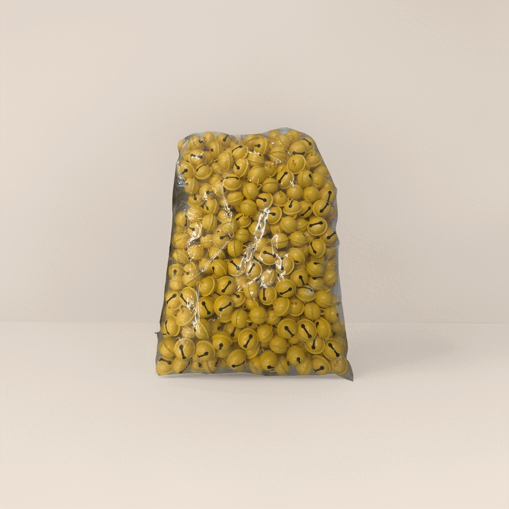 Yellow bell decorative pendant, a festive atmosphere home decoration Specification image