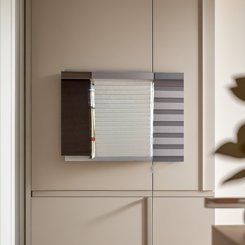 Roller blinds are simple, light-blocking and dust-proof, suitable for living rooms and bedrooms. 152802373 details Picture