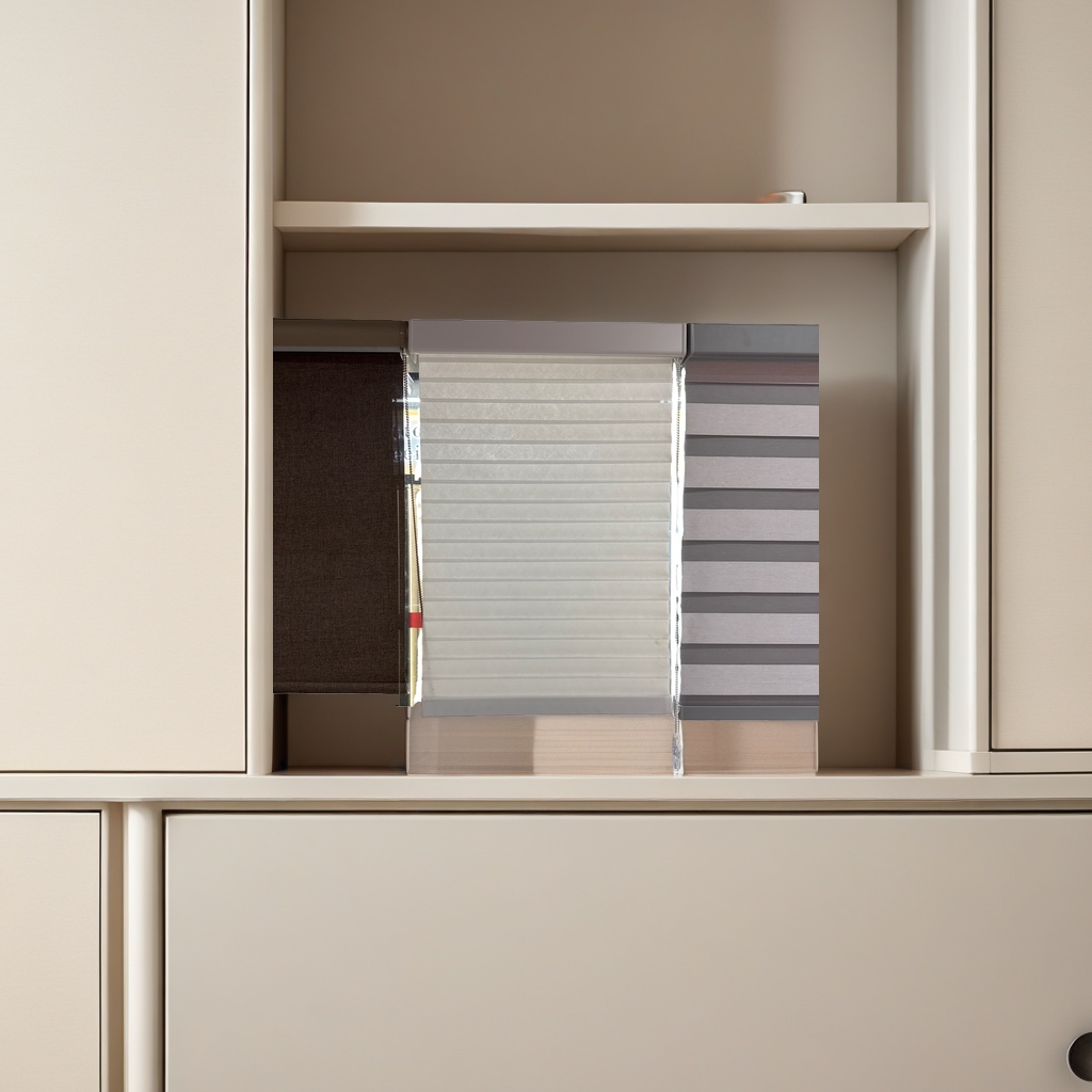 Roller blinds are simple, light-blocking and dust-proof, suitable for living rooms and bedrooms. 152802373