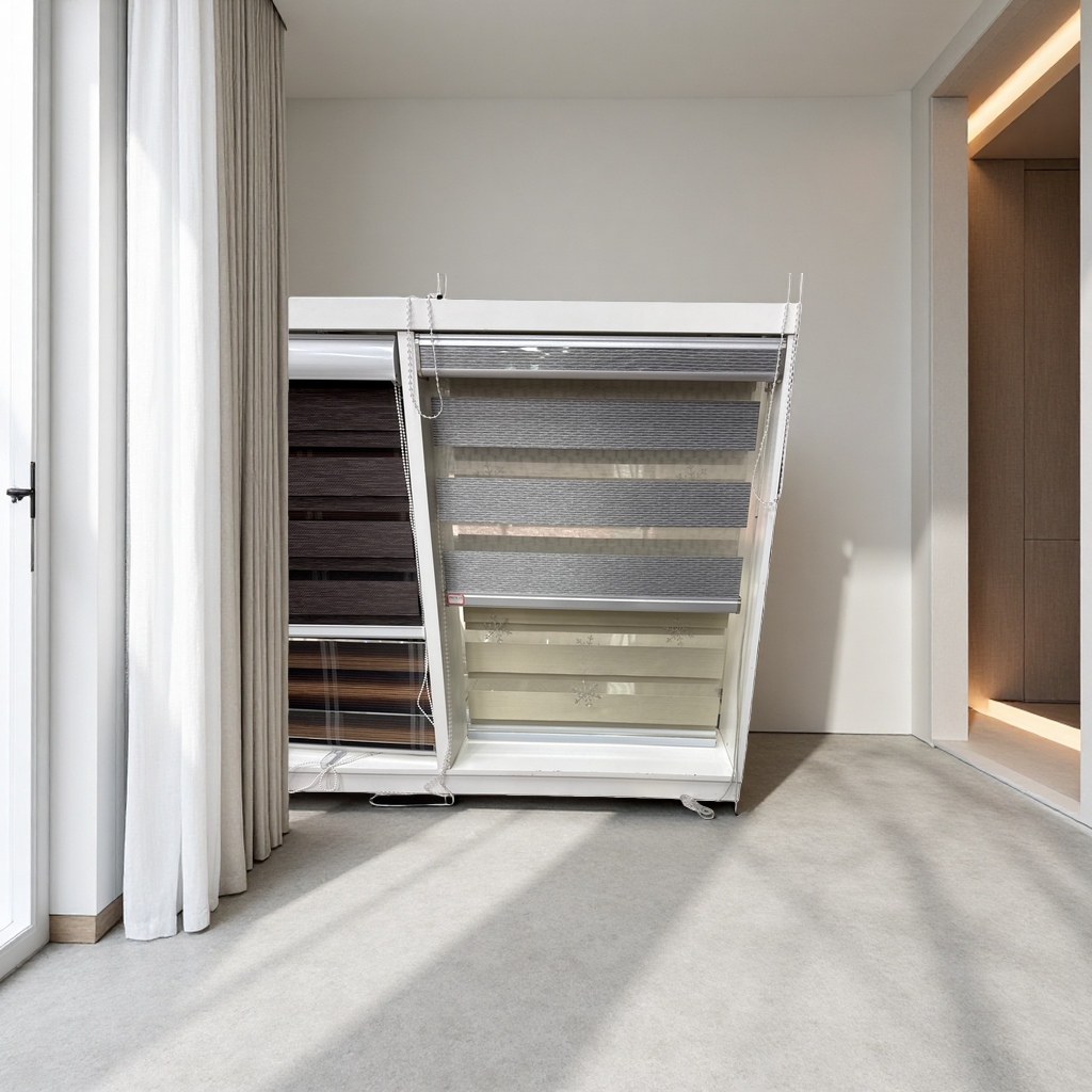 Roller blinds, simple and modern light-blocking blinds for living rooms and bedrooms. 153228285
