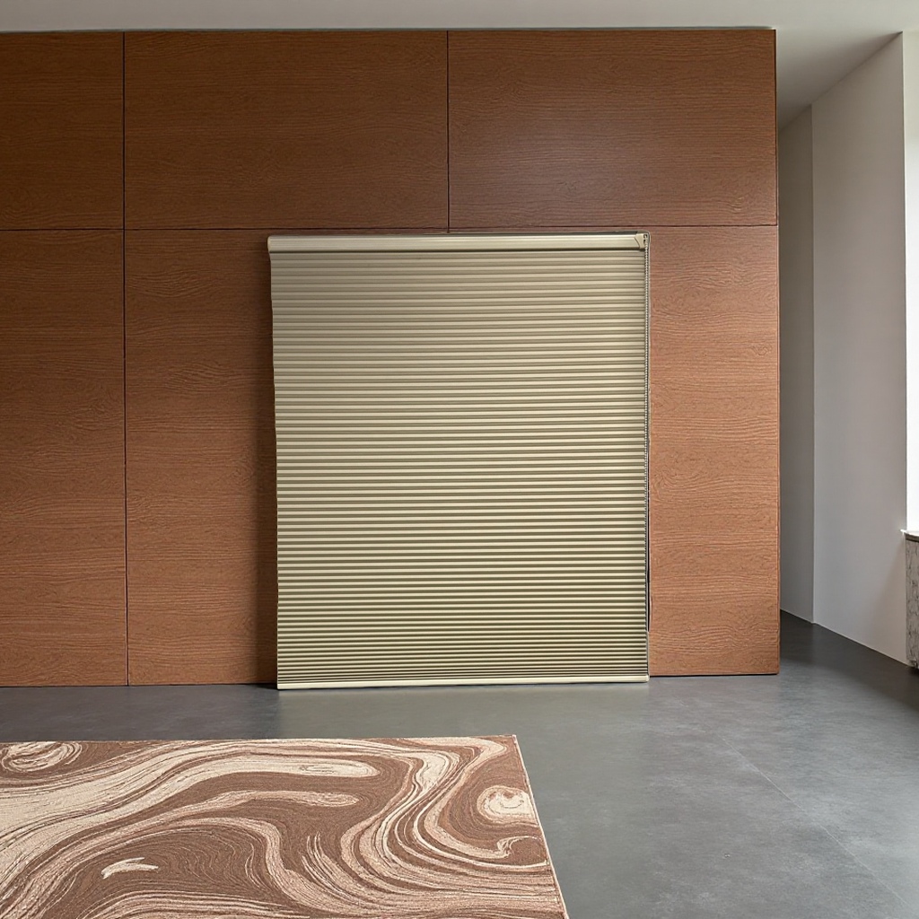 Roller shutter track silent electric roller shutter 100cm dust-proof and light-blocking curtain details Picture