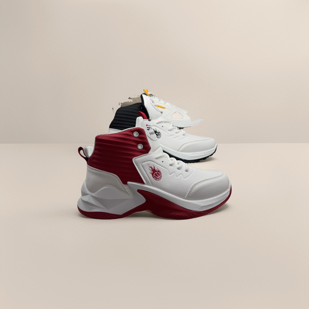 Breathable, lightweight, shock-absorbing and anti-slip running shoes for both men and women are classic and versatile details Picture