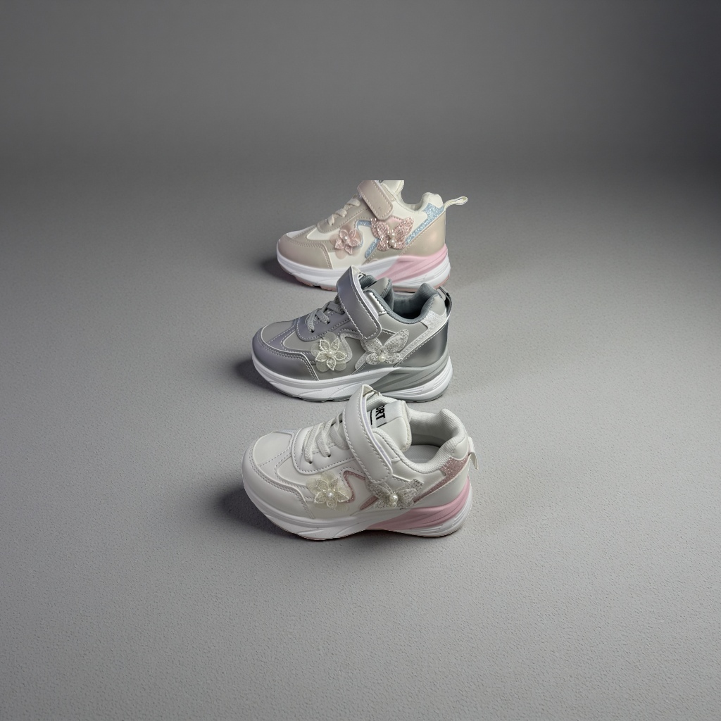 Children's sports shoes are breathable, lightweight, anti-slip, comfortable and casual details Picture