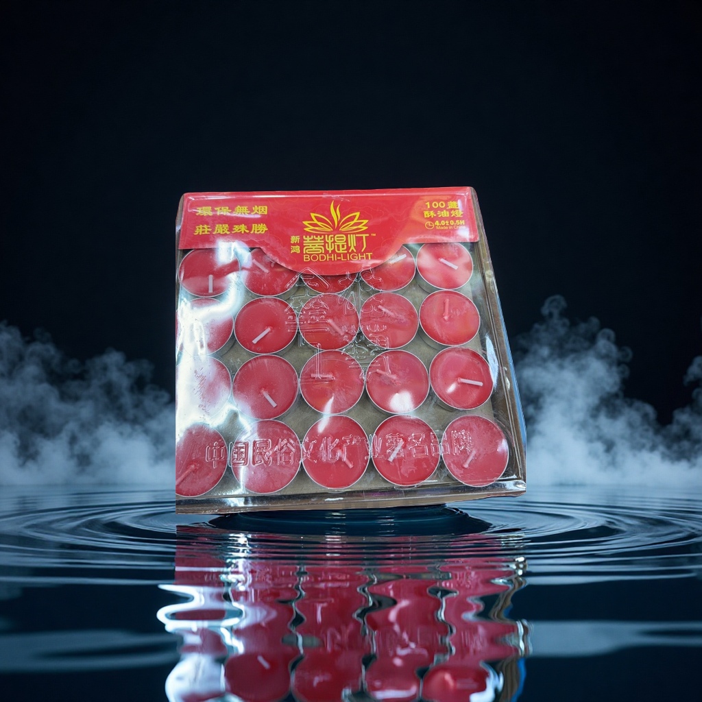 The red candle gift box contains high-quality scented candles, making it an excellent gift Specification image