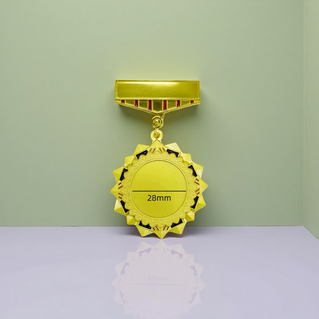 The main body of the golden medal is cast, the trophy is custom-made, and there are also medal ornaments and souvenirs Application Scenario