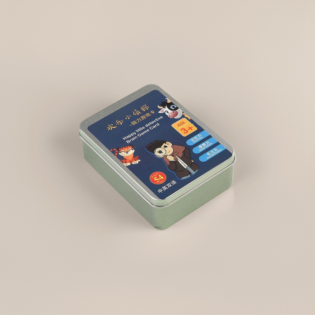 Happy Little Friends Brain Game Cards - Fun and Educational early Childhood Education cards Specification image