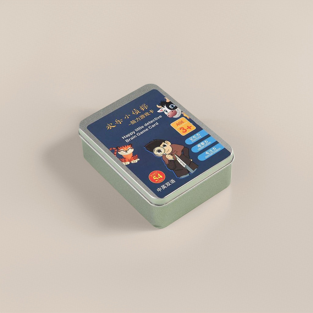 Happy Little Friends Brain Game Cards - Fun and Educational early Childhood Education cards