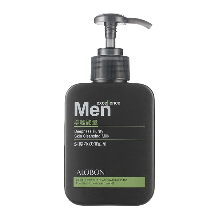 Black bottle ALOBON Men's Deep Cleansing Facial Cleanser Item Picture