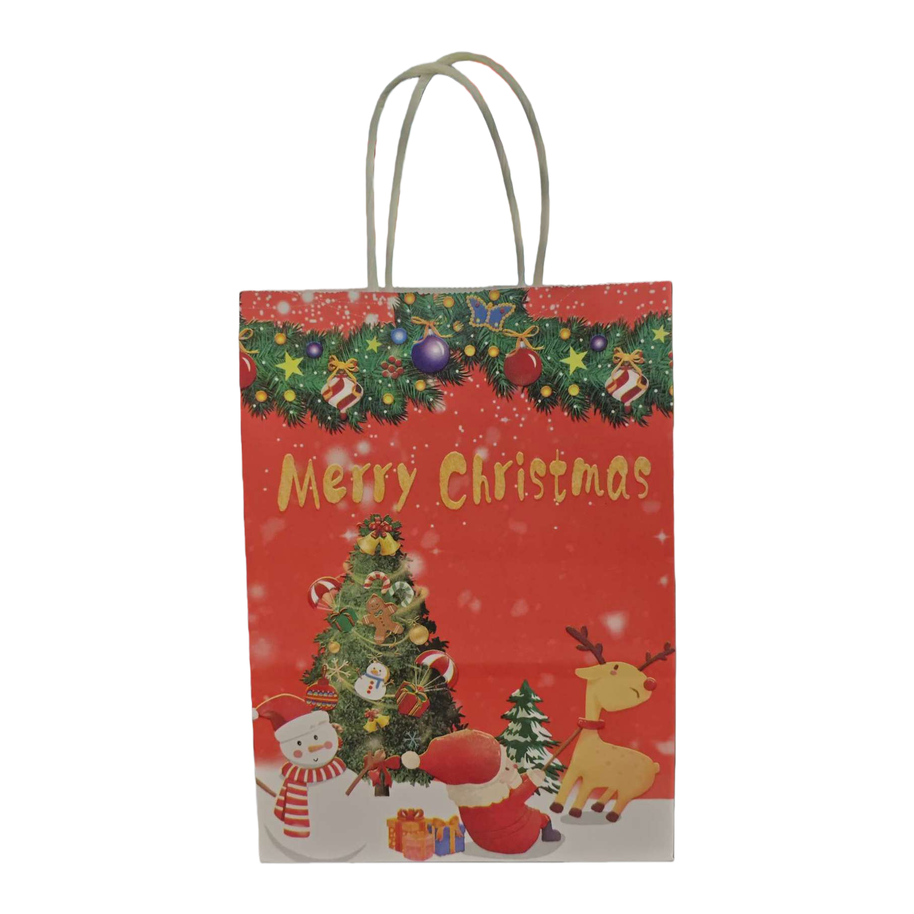 Christmas-themed gift bag, exquisite packaging, gift box, excellent gift choice. 101140434 Item Picture