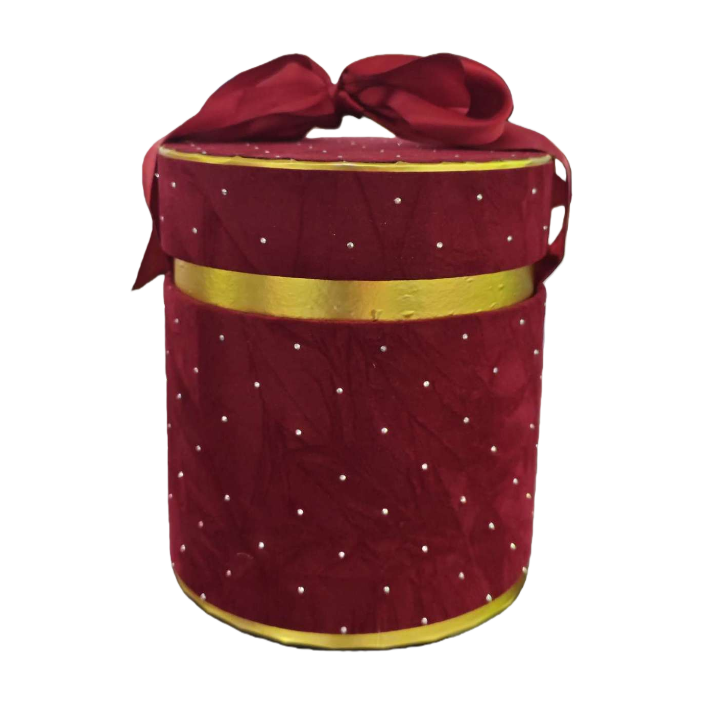 Red velvet gift box with exquisite packaging, a high-end gift box for festivals Item Picture