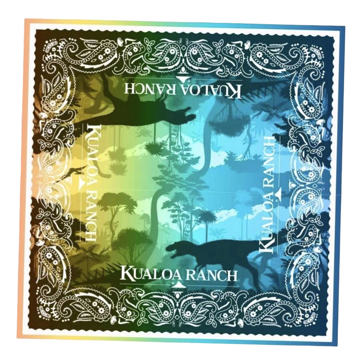 Printed square scarves, pure cotton fashionable silk scarves and headscarves for women to wear daily Item Picture
