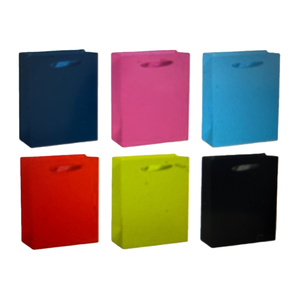 Colored paper bags, reusable paper bags, eco-friendly packaging bags, household storage bags Item Picture