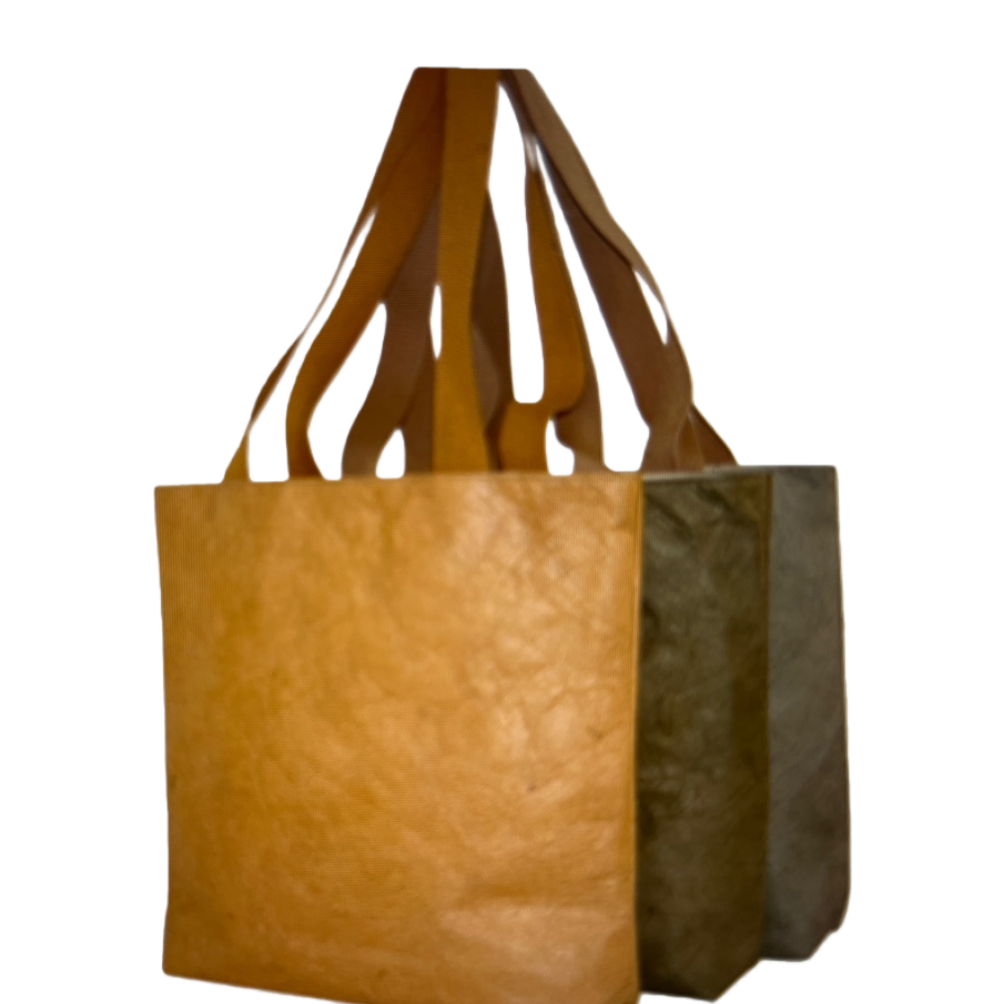 Brown paper bags are reusable, eco-friendly packaging bags with large capacity, thickened design, and are sturdy and durable Item Picture