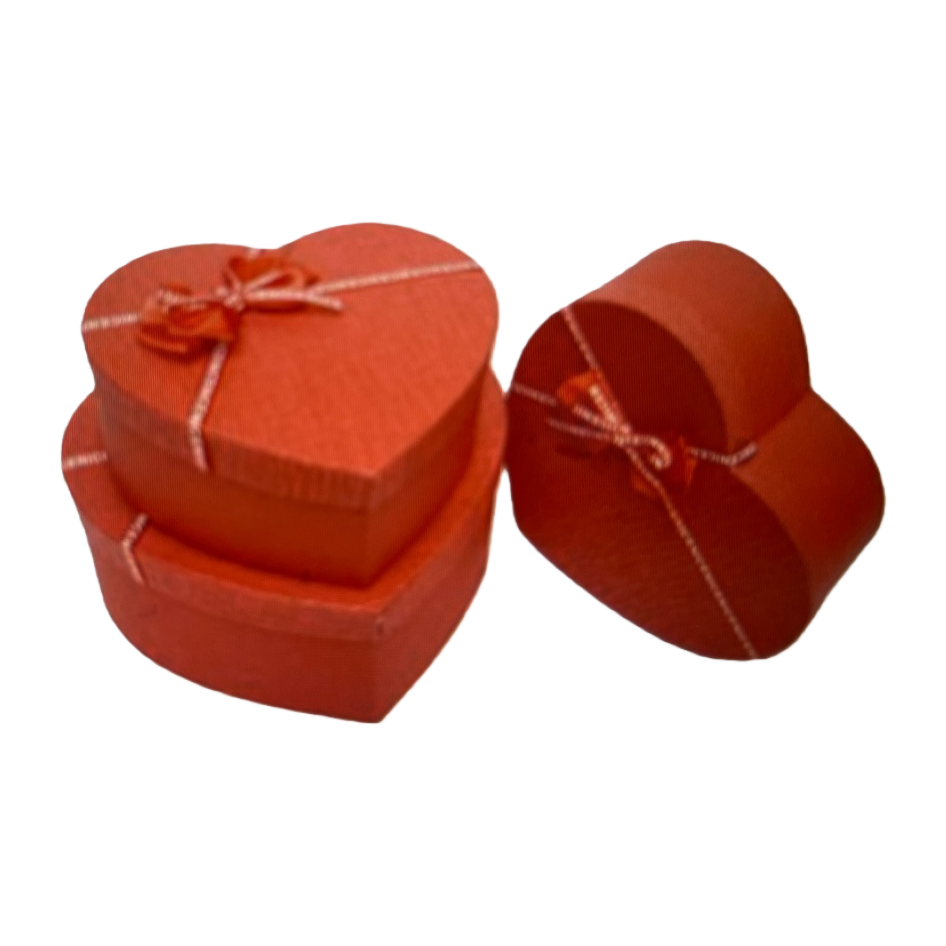 A red heart-shaped gift box for Valentine's Day, a surprise packaging box for your girlfriend's birthday Item Picture
