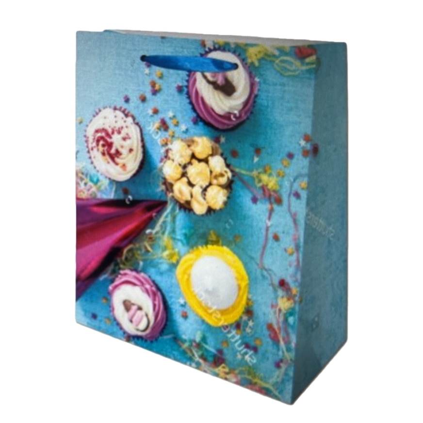 Colorful paper bag creative gift box packaging paper bags can be customized in a simple style as gift bags Item Picture