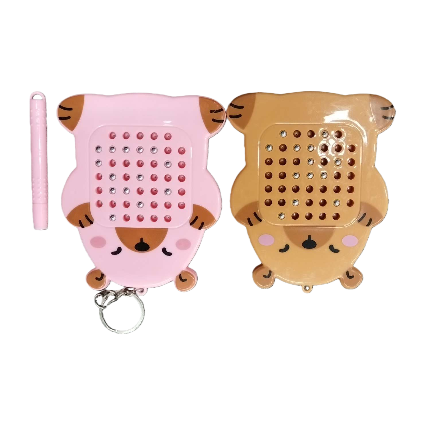 Cute bear-shaped beaded toys for children's intelligence and early education Item Picture