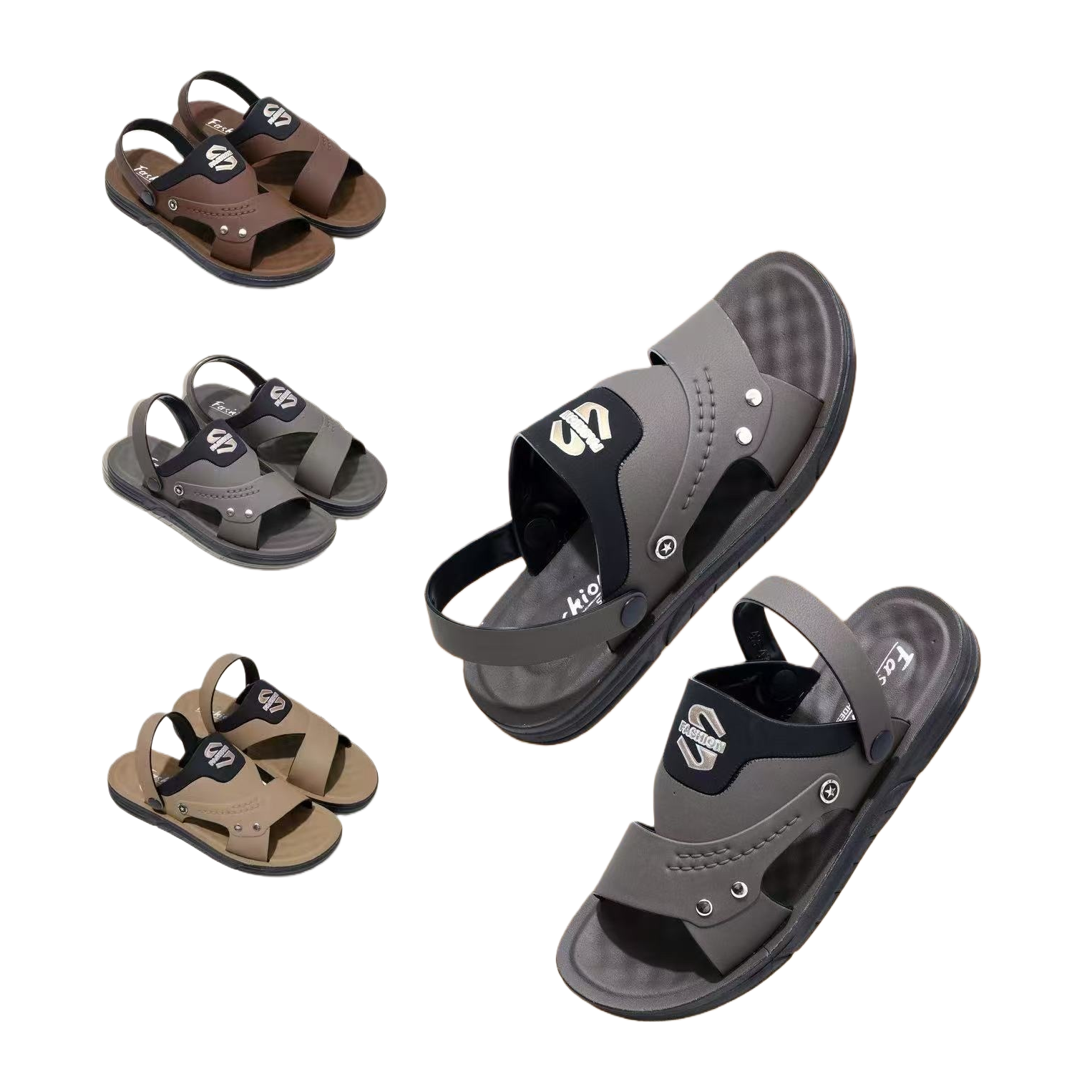 Trendy men's and women's breathable casual sandals are comfortable, fashionable and versatile Item Picture