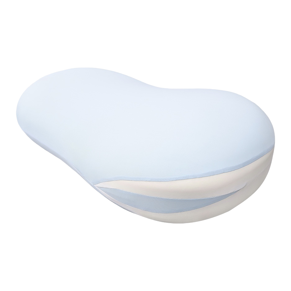 Thickened, breathable, comfortable and anti-slip car seat cushion in light blue Item Picture
