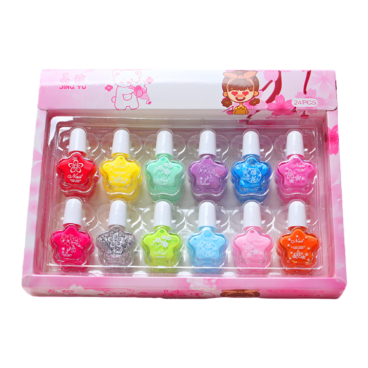 12-color full package nail polish and nail art tool combination set Item Picture