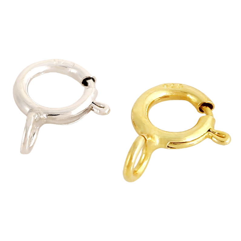 DIY jewelry accessory S925 silver spring buckle Item Picture