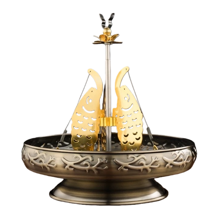 Metal handicrafts, incense burners, ancient-style copper incense burners, ornaments, home decorations Item Picture