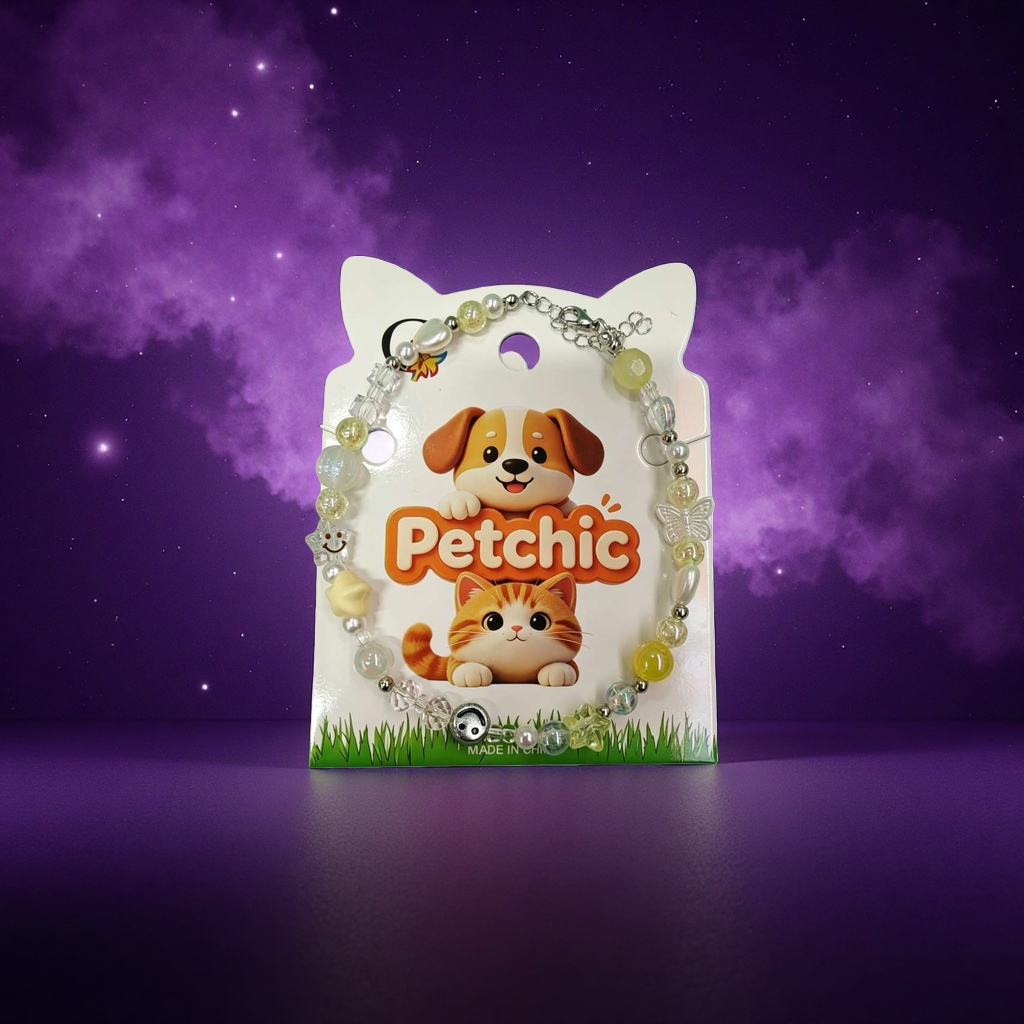 宠物手链宠物饰品可爱时尚小众饰品猫咪狗狗项圈挂件产品图