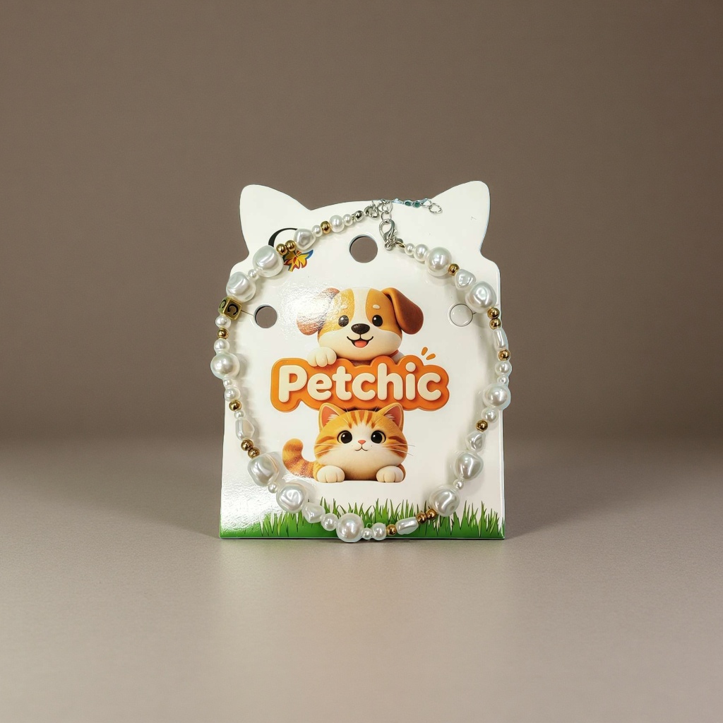 珍珠项链宠物饰品包装卡精美礼盒装送女友礼物