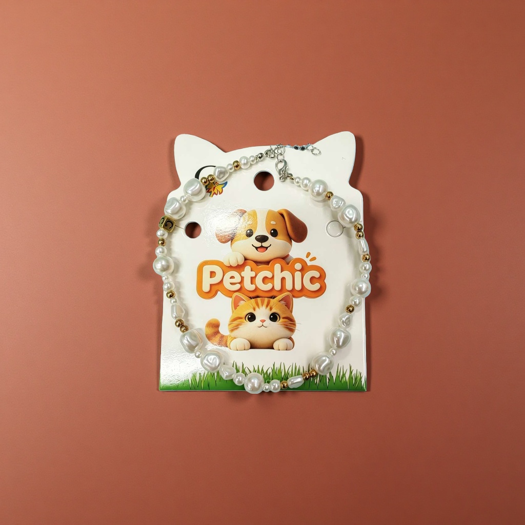 Pearl necklace, pet accessory packaging card, exquisite gift box for your girlfriend Specification image