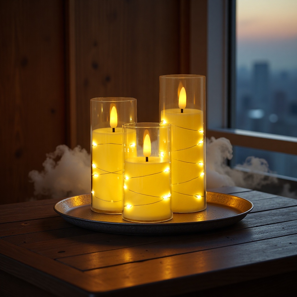 Decorative LED candles, electronic candles, simulation candles Specification image