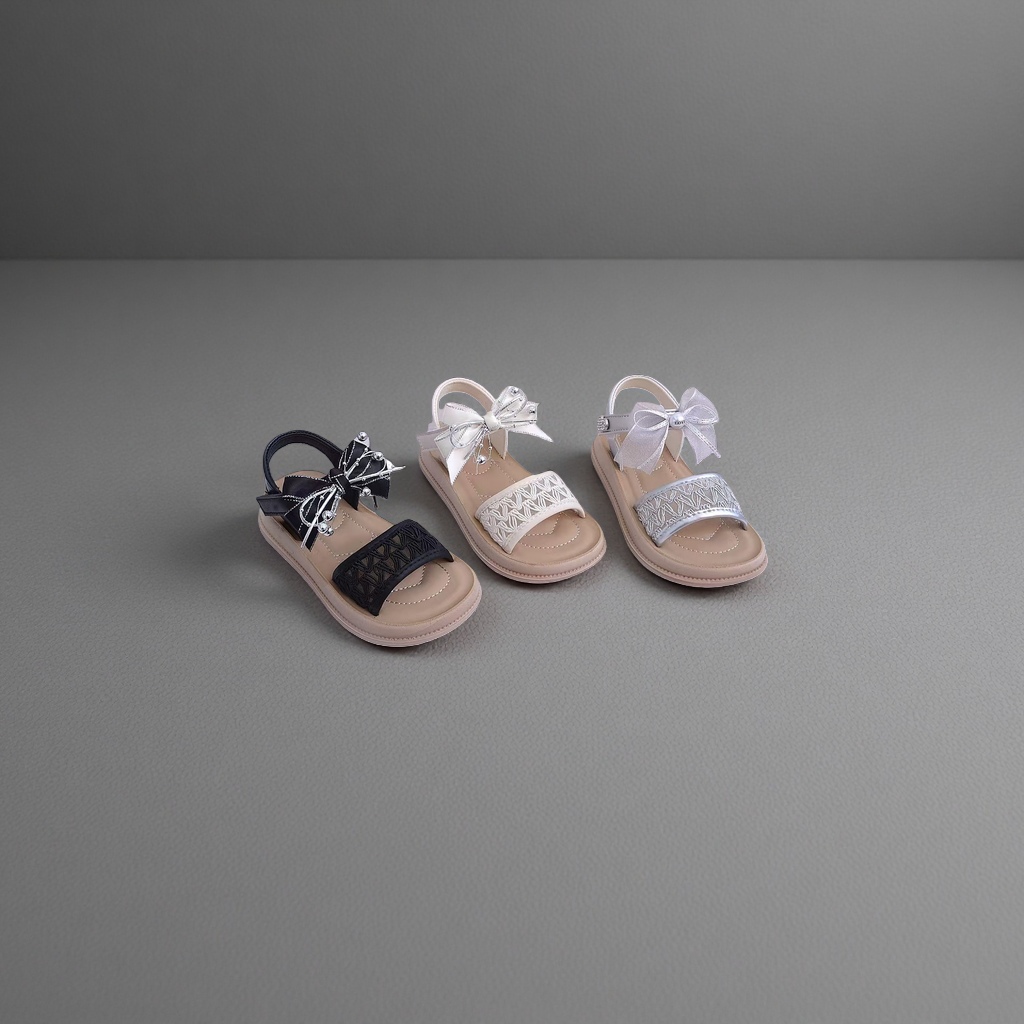 Bow fashionable and simple girls' sandals Application Scenario