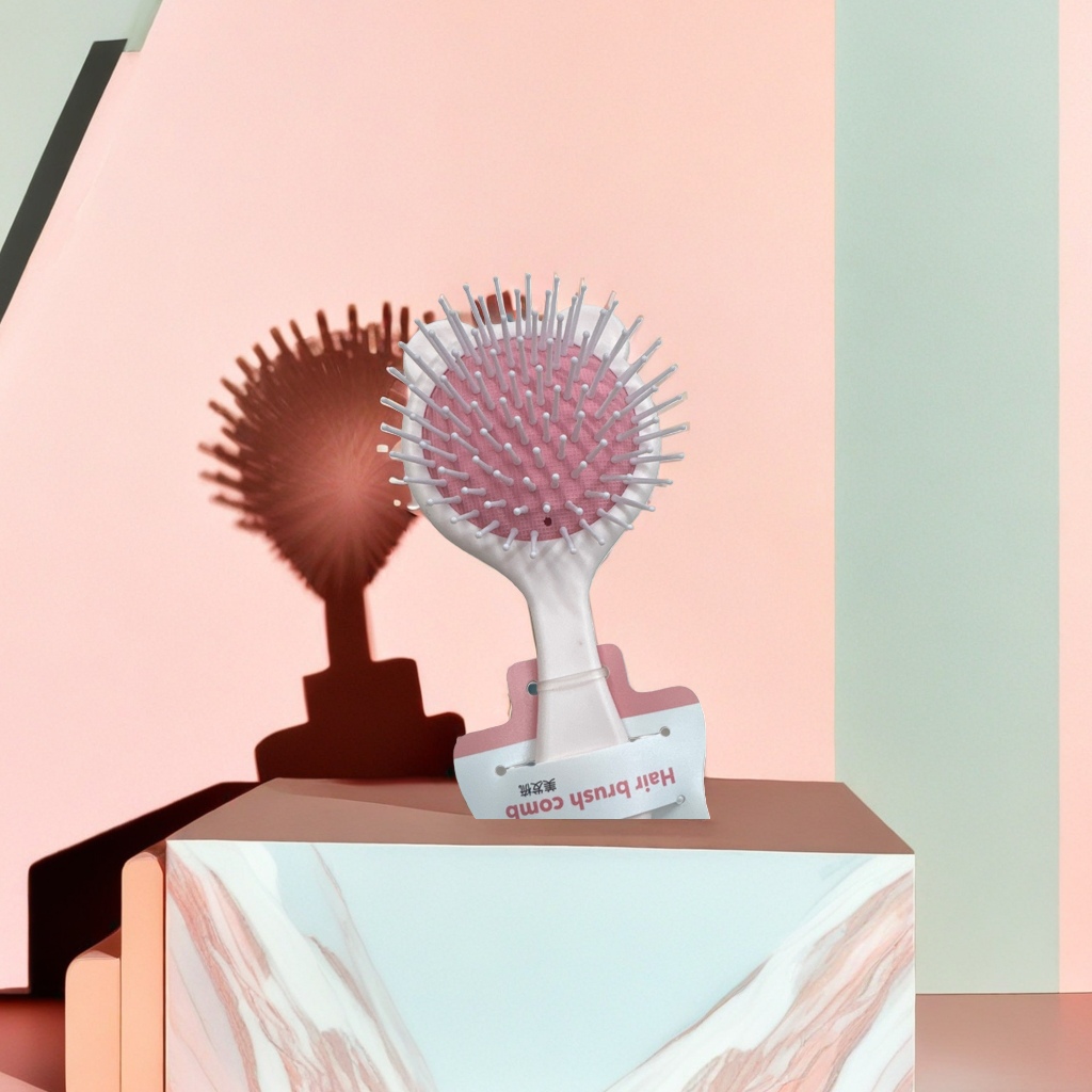 The pink comb is a perfect hair-combing tool. It features an anti-static comb that makes your hair smooth and soft