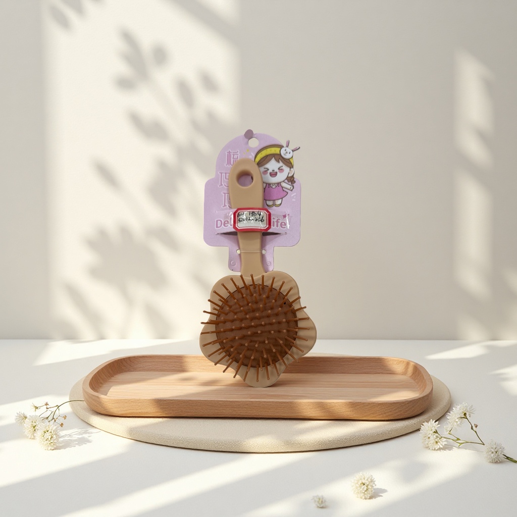 Anti-static comb, smooth comb, large-toothed comb. 141529798 Application Scenario