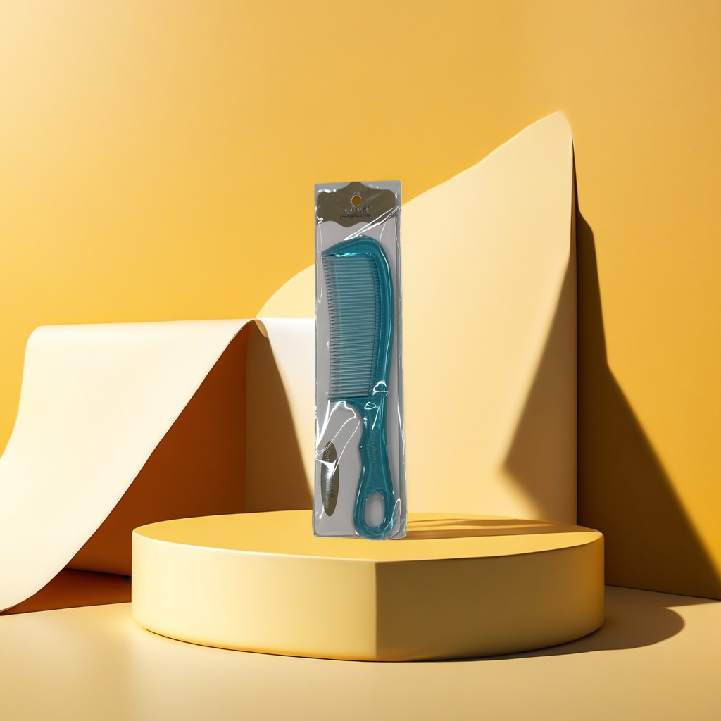 蓝色梳子梳子家用防静电梳头神器顺滑护发梳