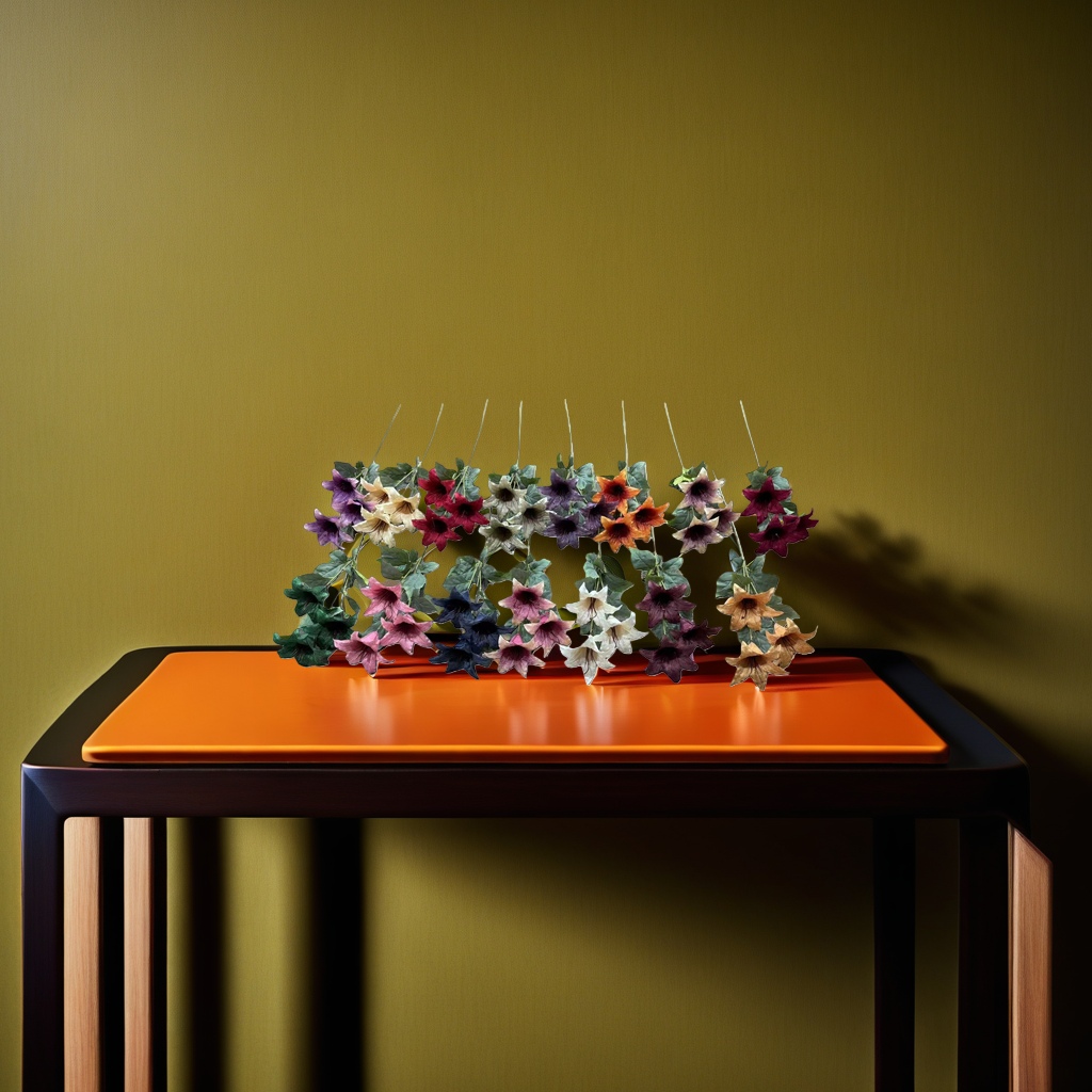 Colorful artificial flower simulation decorative ornaments for home beautification, living room and balcony decoration