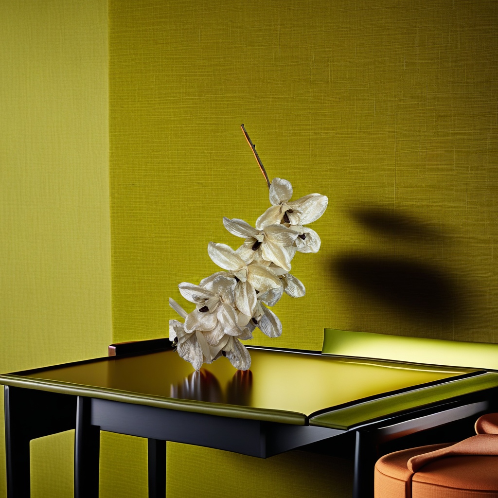 Artificial flower and orchid simulation decorative items for living room, bedroom and balcony greening arrangement