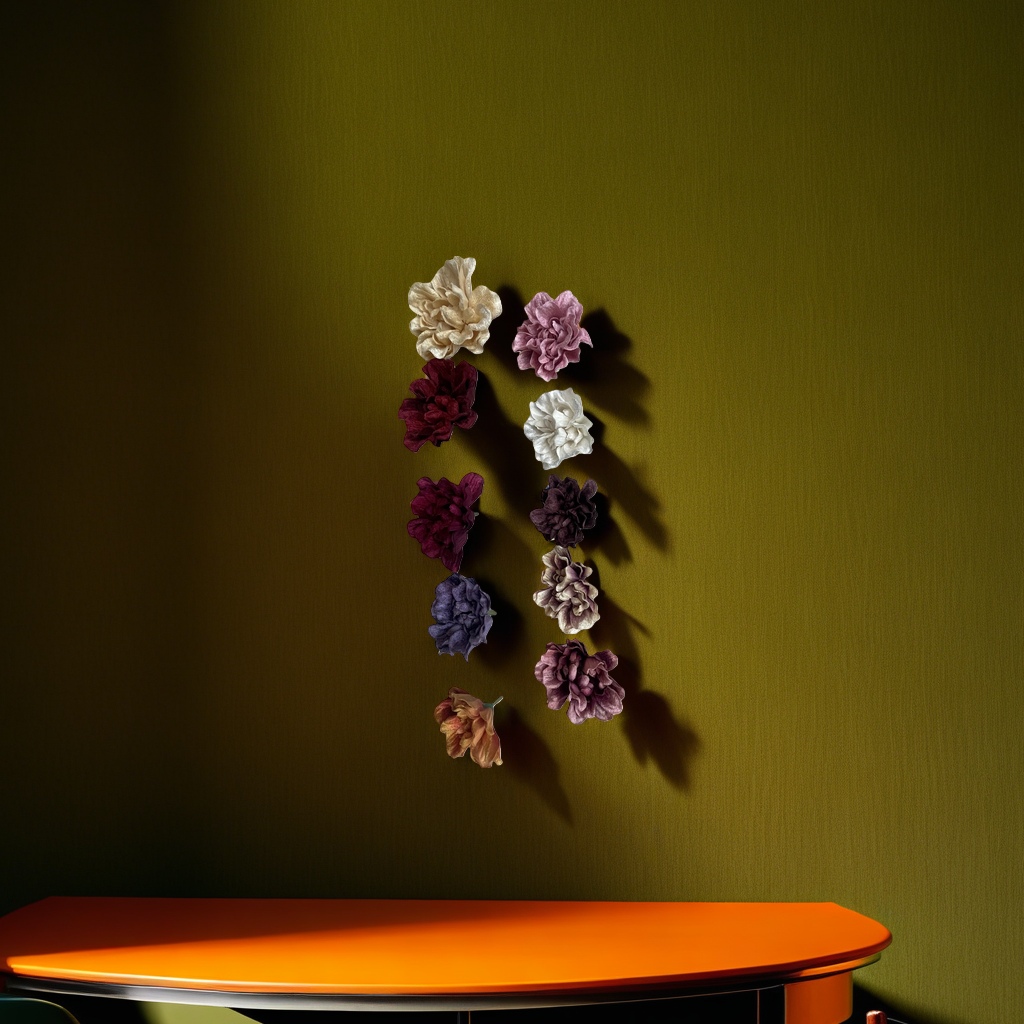 Artificial flower simulation flower ornaments for home decoration, living room and balcony beautification Specification image