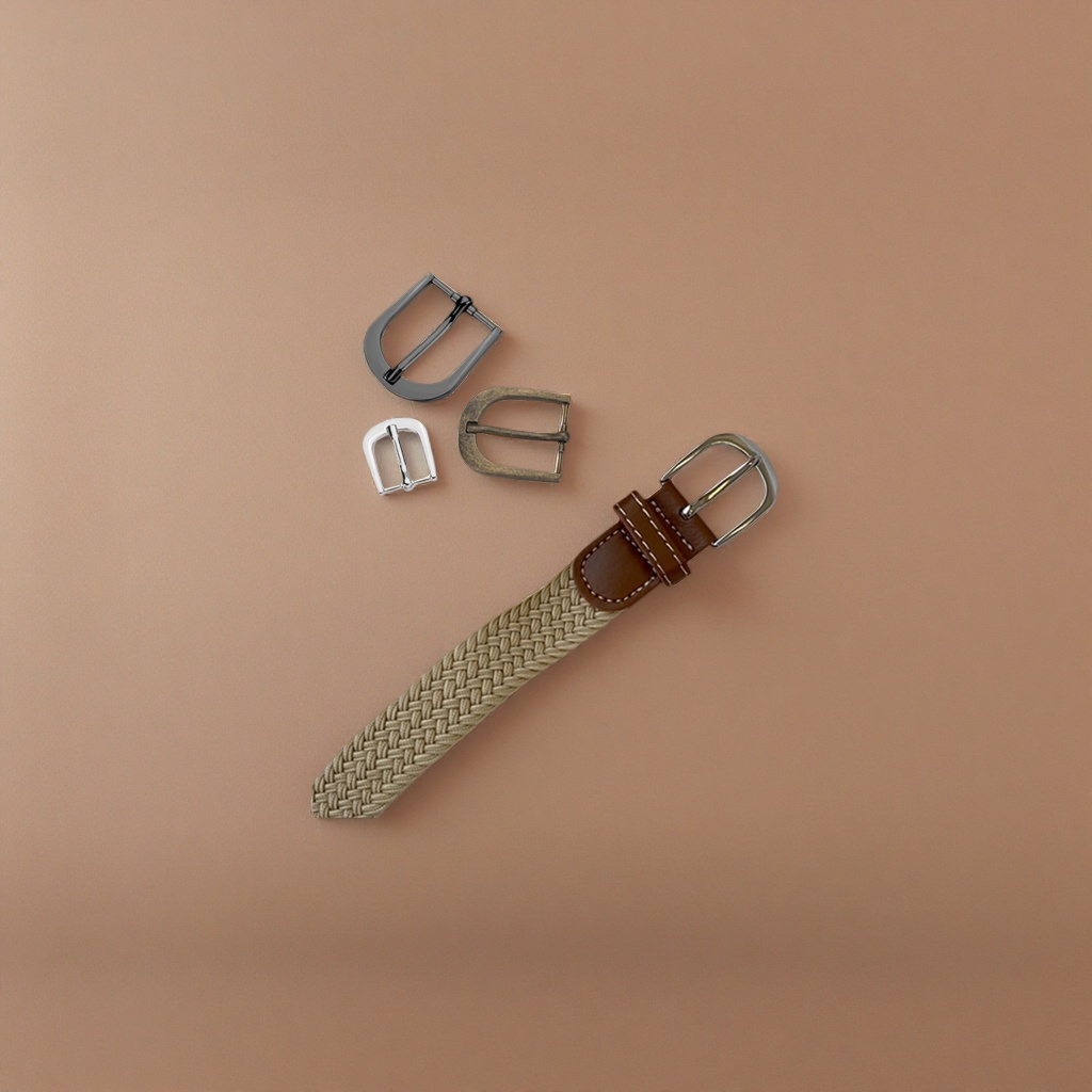 The woven belt with metal buckle is simple and fashionable. It is thickened and wear-resistant for men Application Scenario